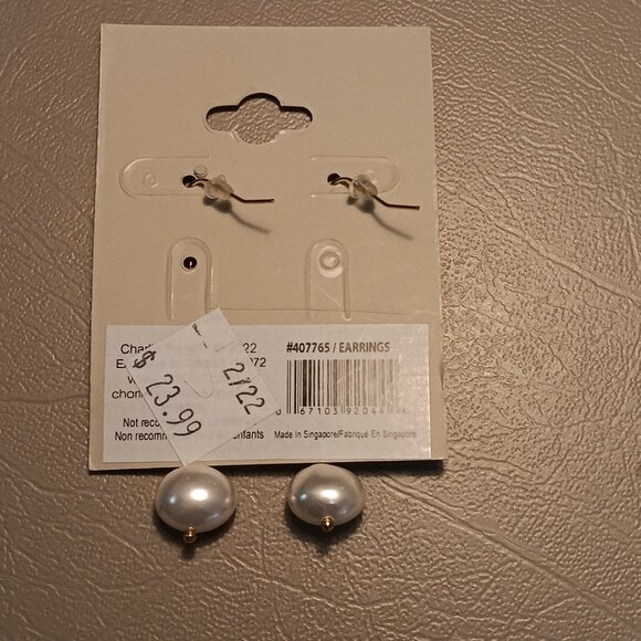 Charlie Paige Euro Collection NWT jewelry lot tassel necklace & drop earrings - Picture 9 of 12